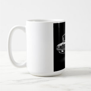 Caneca De Café Carro Muscular: Solte a Besta