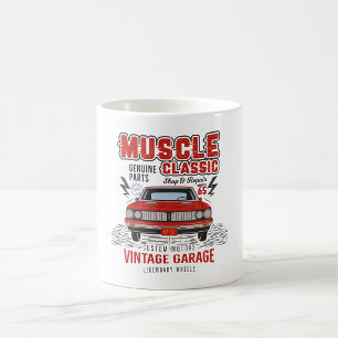 Caneca De Café Carro Musculoso Clássico