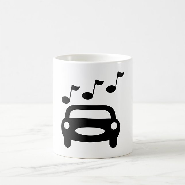 Caneca De Café Carro Musical (Criador carregado)