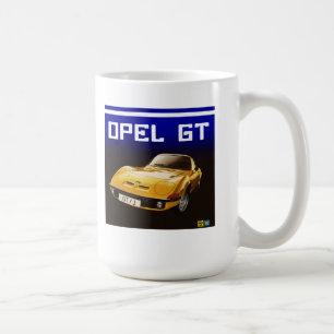 Caneca De Café carro Opel Gt