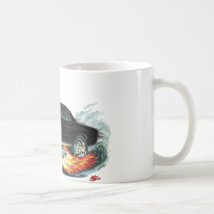 Caneca De Café Carro preto de 1965 GTO