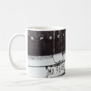 Caneca De Café Carro preto e branco