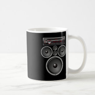 CANECA DE CAFÉ CARRO STEREO AUTO-FALANTES SISTEMA AUDIO HALLOWEUS