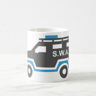 Caneca De Café carro SWAT