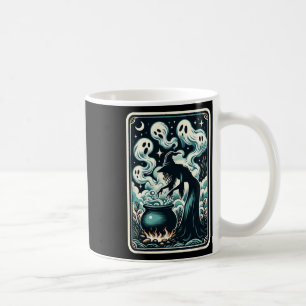 Caneca De Café Carro Tarô Sobrenatural de Bruxo Cauldron Gótico