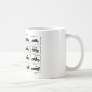 Caneca De Café Carro velho e clássico (automóvel retro): Carros
