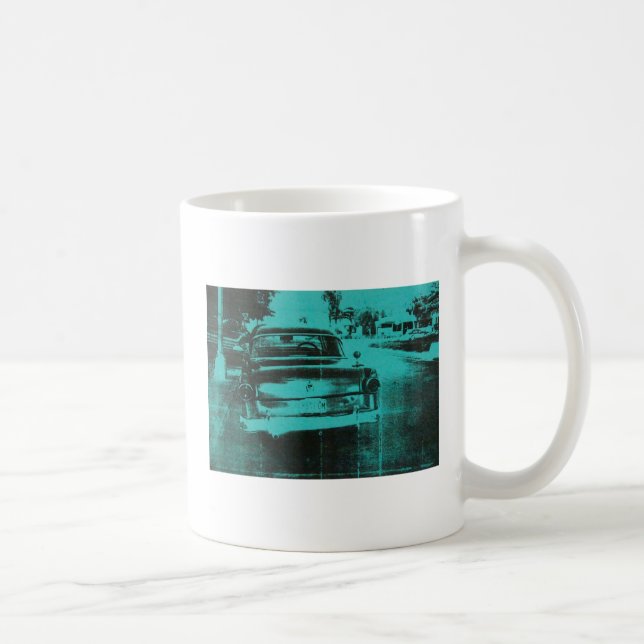 Caneca De Café Carro verde (Direita)