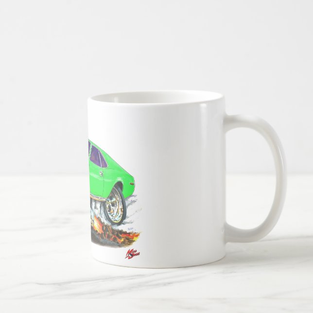 Caneca De Café Carro verde sublime do dardo de AMC (Direita)