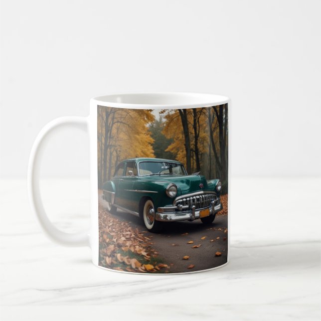 Caneca De Café Carro vintage (Esquerda)