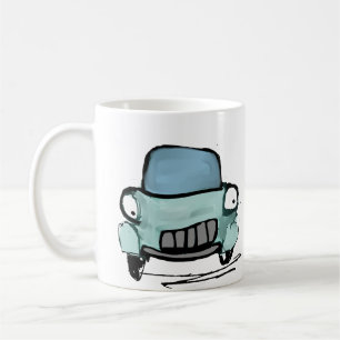 Caneca De Café Carro Zangado