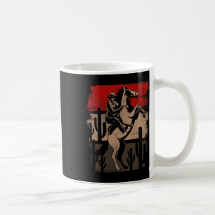 Caneca De Café Carroçaria Selvagem de Cowboy West Country Horseci