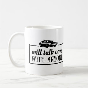 Caneca De Café Carros amantes falarão com qualquer um