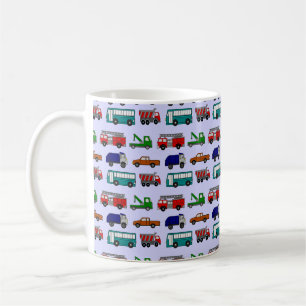 Caneca De Café Carros, Caminhões, Ônibus