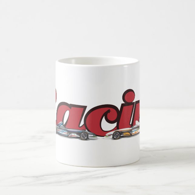 Caneca De Café Carros de Corrida (Centro)