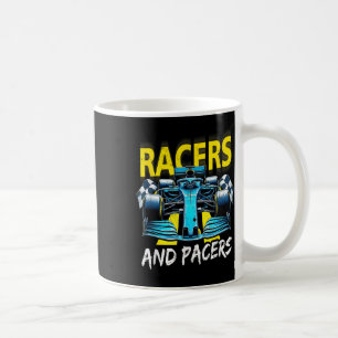 Caneca De Café Carros De Corrida E Passos Carro De Corrida A Arte