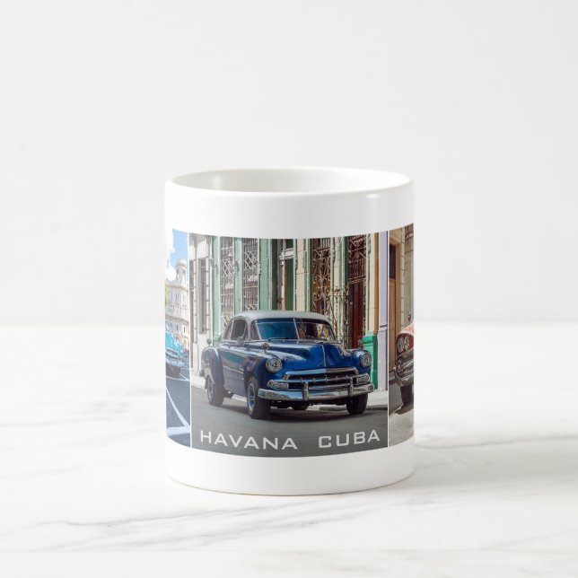 Caneca De Café Carros de Havana Cuba (Centro)