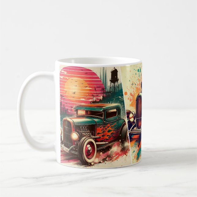 Caneca De Café carros legal (Esquerda)