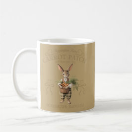 Caneca De Café Carrot Patch Bunny Farmer