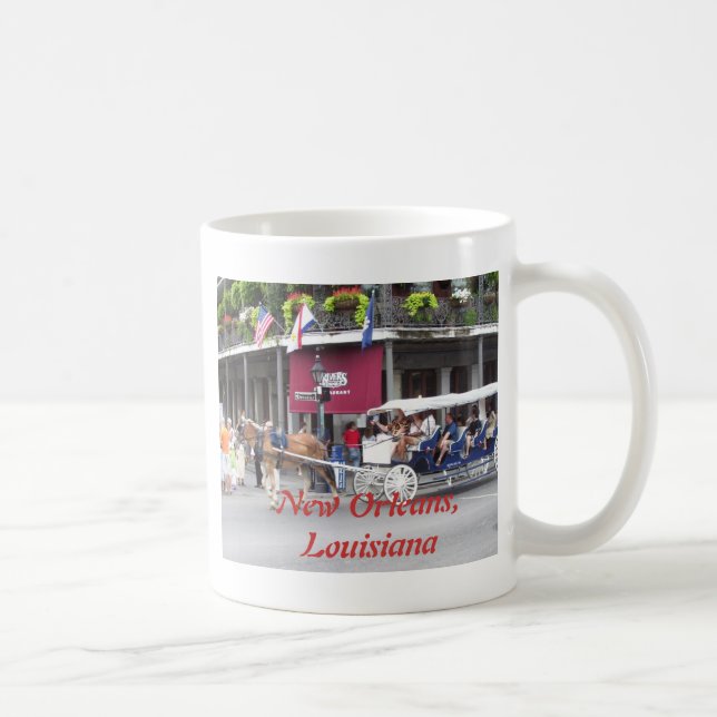 Caneca De Café Carruagem puxado a cavalo (Direita)