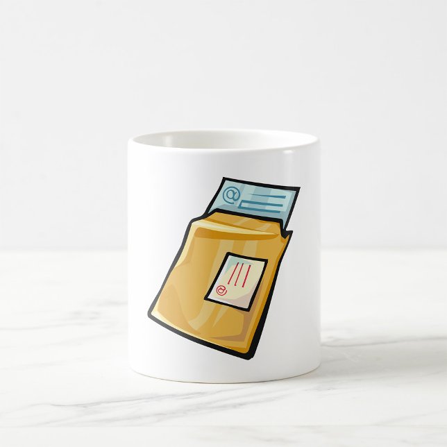 Caneca De Café Carta Comercial (Criador carregado)