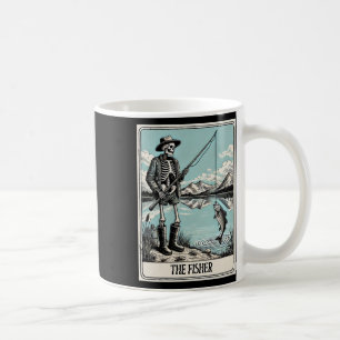 Caneca De Café Cartão De Tarô Para Pescadores De Pesca