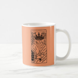 Caneca De Café Cartão de Tarot: Ás das espadas