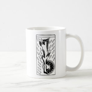 Caneca De Café Cartão de Tarot: Ás de Ros