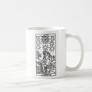 Caneca De Café Cartão de Tarot: As estrelas