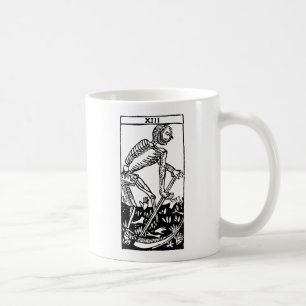 Caneca De Café Cartão de Tarot: Morte