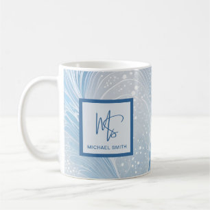 Caneca De Café Cartão de Visita Luxo Square – Profissional