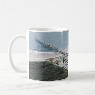 Caneca De Café Cartão postal de Navio a vapor de Ferro, Carolina 