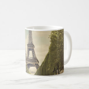 Caneca De Café Cartão Postal de Paris