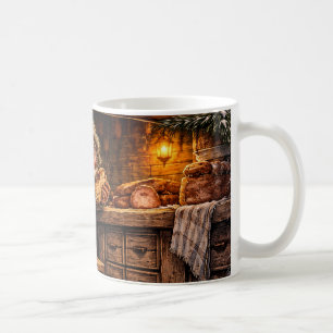 Caneca De Café Cartão postal do Yule Lad islandês atarracado