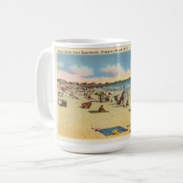 Caneca De Café Cartão-postal Vintage Hampton Beach
