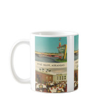 Cartão postal Vintage, Pine Bluff, Arkansas