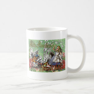 Caneca De Café cartas de aventura de alice no país das maravilhas