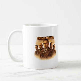 Caneca De Café Cartaz de Drama Policial Clássico – Conjunto de De