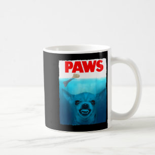 Caneca De Café cartaz de filme fofo de patas de cão Chihuahua ani