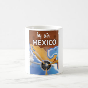 Caneca De Café Cartaz de viagem Tulum, México