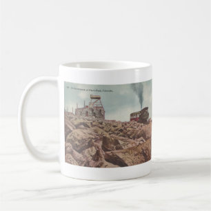 Caneca De Café Cartões postais Vintage, Pikes Peak, COLORADO, 2 c