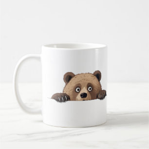 Caneca De Café Cartografia Animal Engraçada E Engraçada