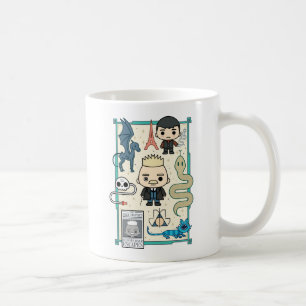 Caneca De Café Cartografia GELLERT GRINDELWALD™ & Barebone