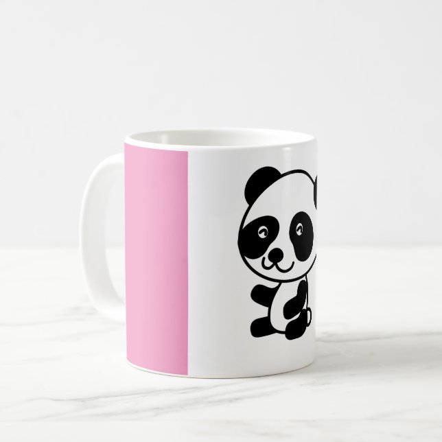 Caneca De Café Cartoon (Frente Esquerda)
