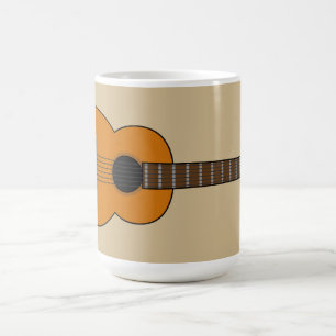 Caneca De Café Cartoon Acústico Simples
