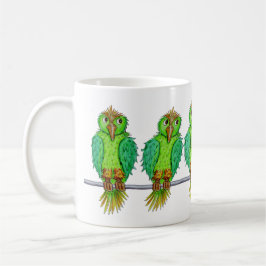 Caneca De Café Cartoon Birds