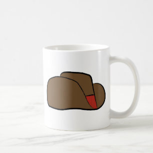 Caneca De Café Cartoon Cowboy Hat