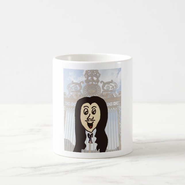 Caneca De Café Cartoon de Louis IVX Coffee Mug (Centro)