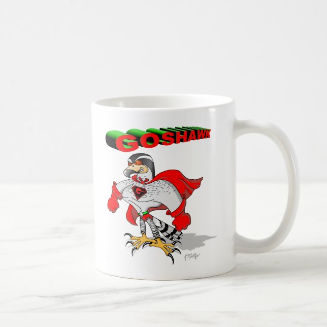 Caneca De Café Cartoon do Açor (Direita)
