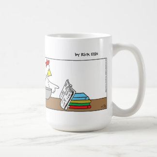 Caneca De Café Cartoon Engraçado - Cozinhar de frango-mãe