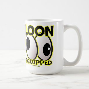 Caneca De Café Cartoon Studios Creekrat "Loon Equipped" 2025 Art